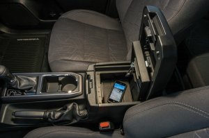 Toyota Tacoma Console Safe - Tuffy Products - Combination Lock - Black - `16-`23